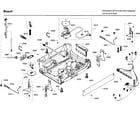 Bosch SHX68T55UC/09 base diagram