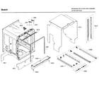 Bosch SHP65T56UC/02 frame diagram