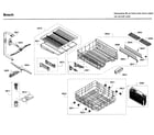 Bosch SHE65T52UC/09 rack diagram