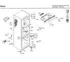 Bosch B10CB80NVW/03 cabinet diagram