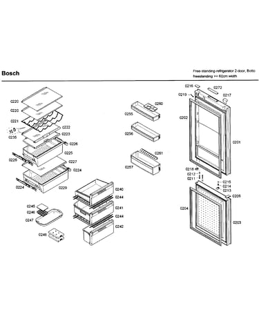 Door/drawer asy