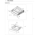 Samsung NE59J7630SB/AA-02 drawer diagram