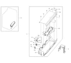Samsung DV50K8600EW/A3-01 duct heater diagram