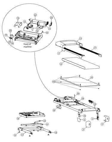 Motor deck