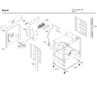 Bosch HDI8054U/05 frame diagram