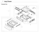 Samsung NE58F9710WS/AA-03 drawer diagram