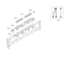 Bosch SGX68U55UC/C9 control panel diagram