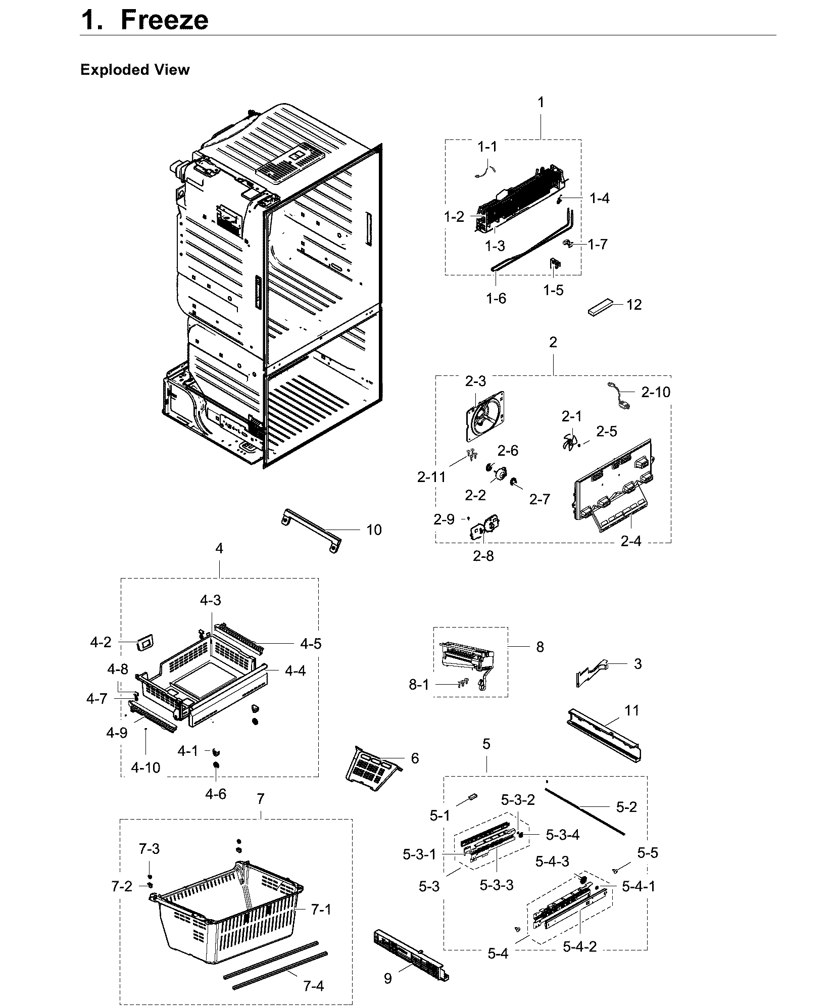 Freezer / icemaker