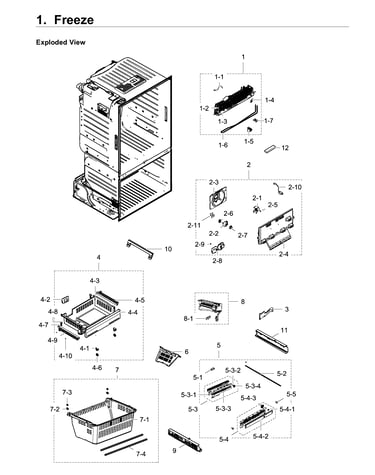Freezer / icemaker