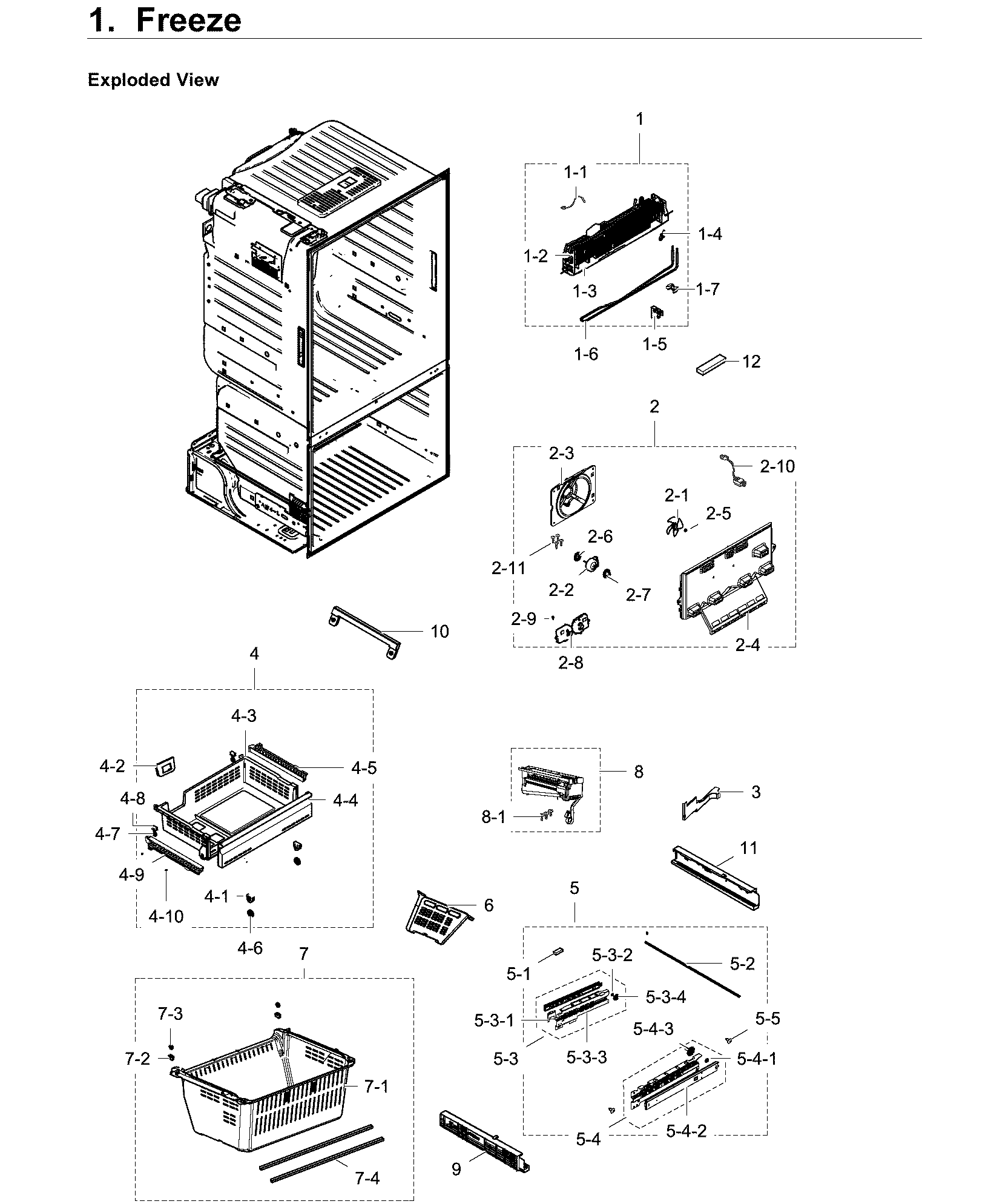 Freezer / icemaker
