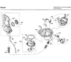 Bosch SHP65T55UC/09 pump diagram