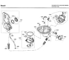 Bosch SHP65T52UC/09 pump diagram