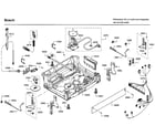 Bosch SHP65T52UC/09 base diagram