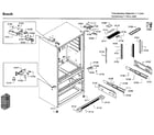 Bosch B21CL81SNS/01 cabinet diagram