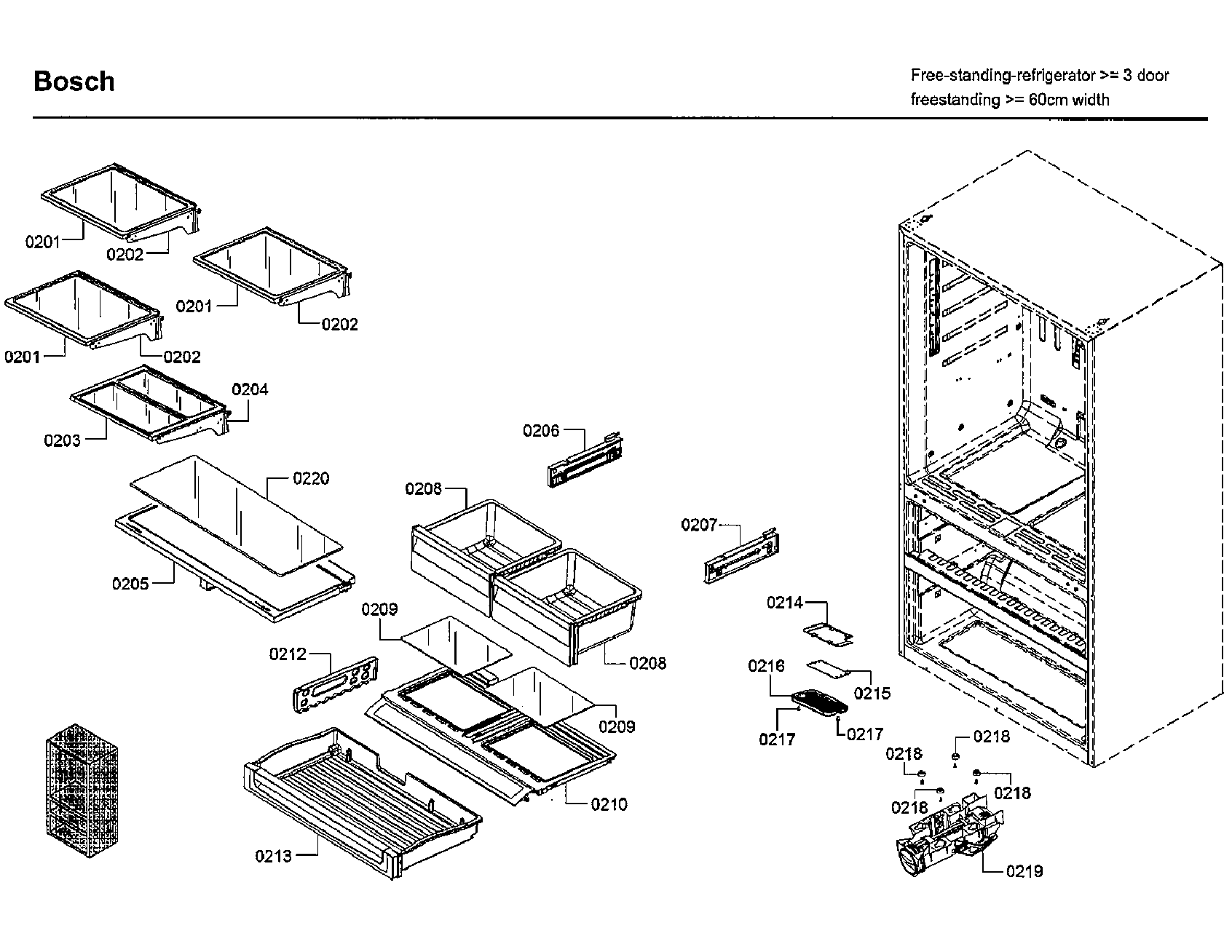 DRAWER/SHELF ASY