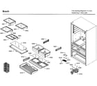 Bosch B21CL81SNS/01 drawer/shelf asy diagram