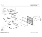 Bosch B21CL81SNS/01 freezer drawer diagram