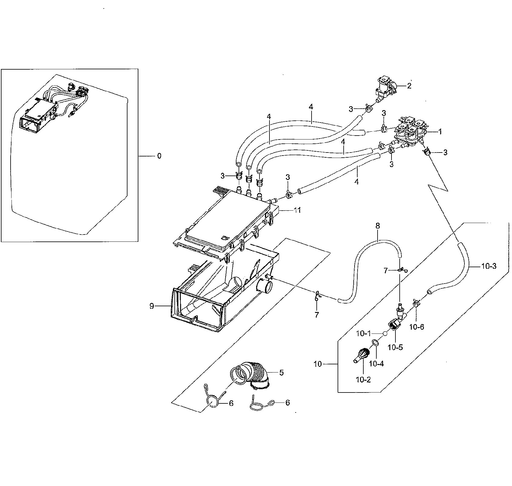 Housing-drawer