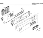 Bosch SHE66C02UC/14 control panel diagram