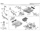 Bosch SHE66C02UC/46 baskets diagram