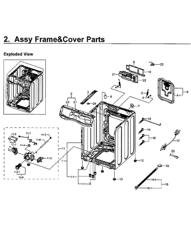 Frame & cover parts