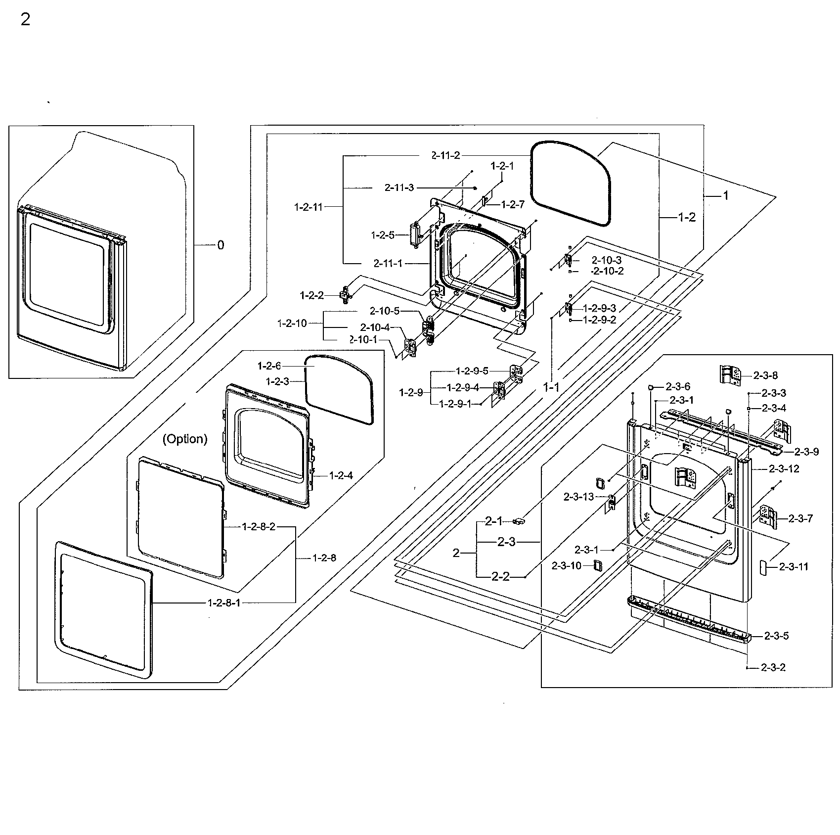 FRAME FRONT & DOOR