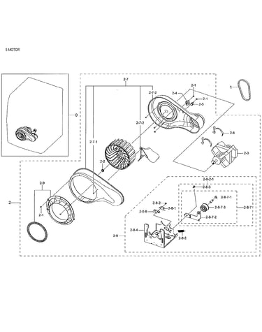 Motor duct