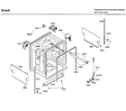 Bosch SHX33A02UC/22 frame diagram