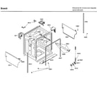 Bosch SHX33A02UC/38 frame diagram