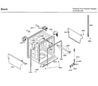 Bosch SHX33A02UC/40 frame diagram