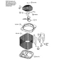 ICP N2A430AKA100 outer parts diagram