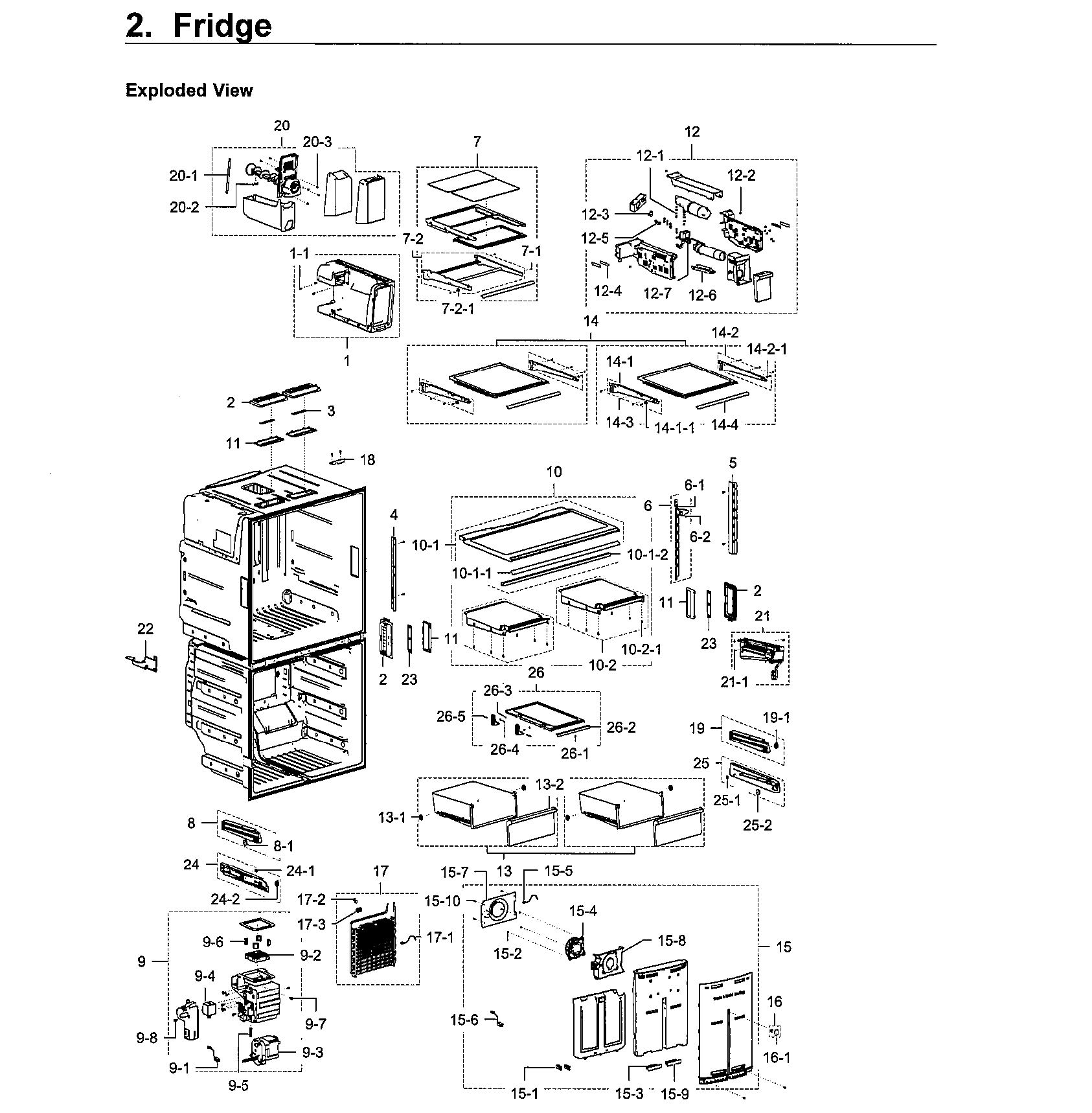 Fridge / icemaker