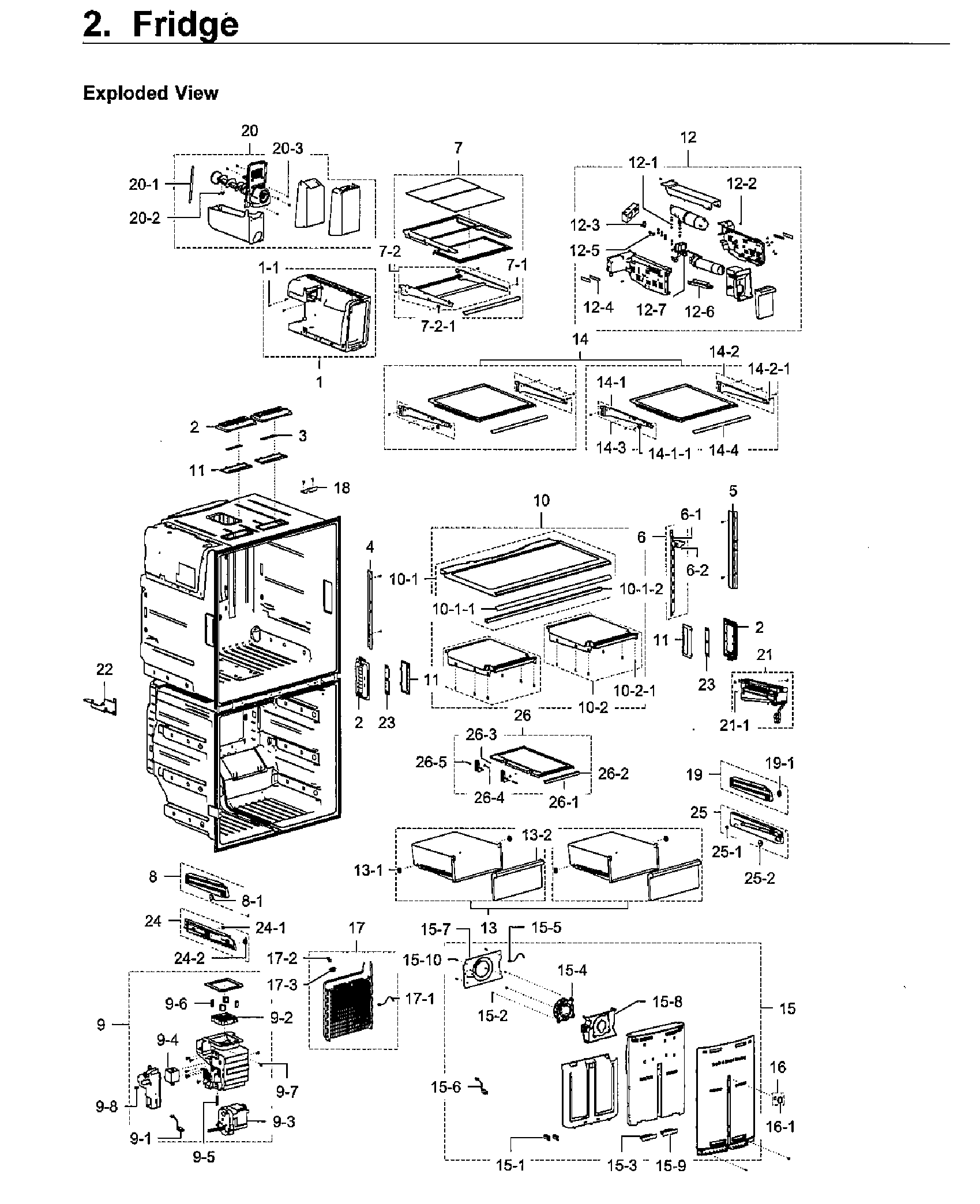 Fridge / icemaker