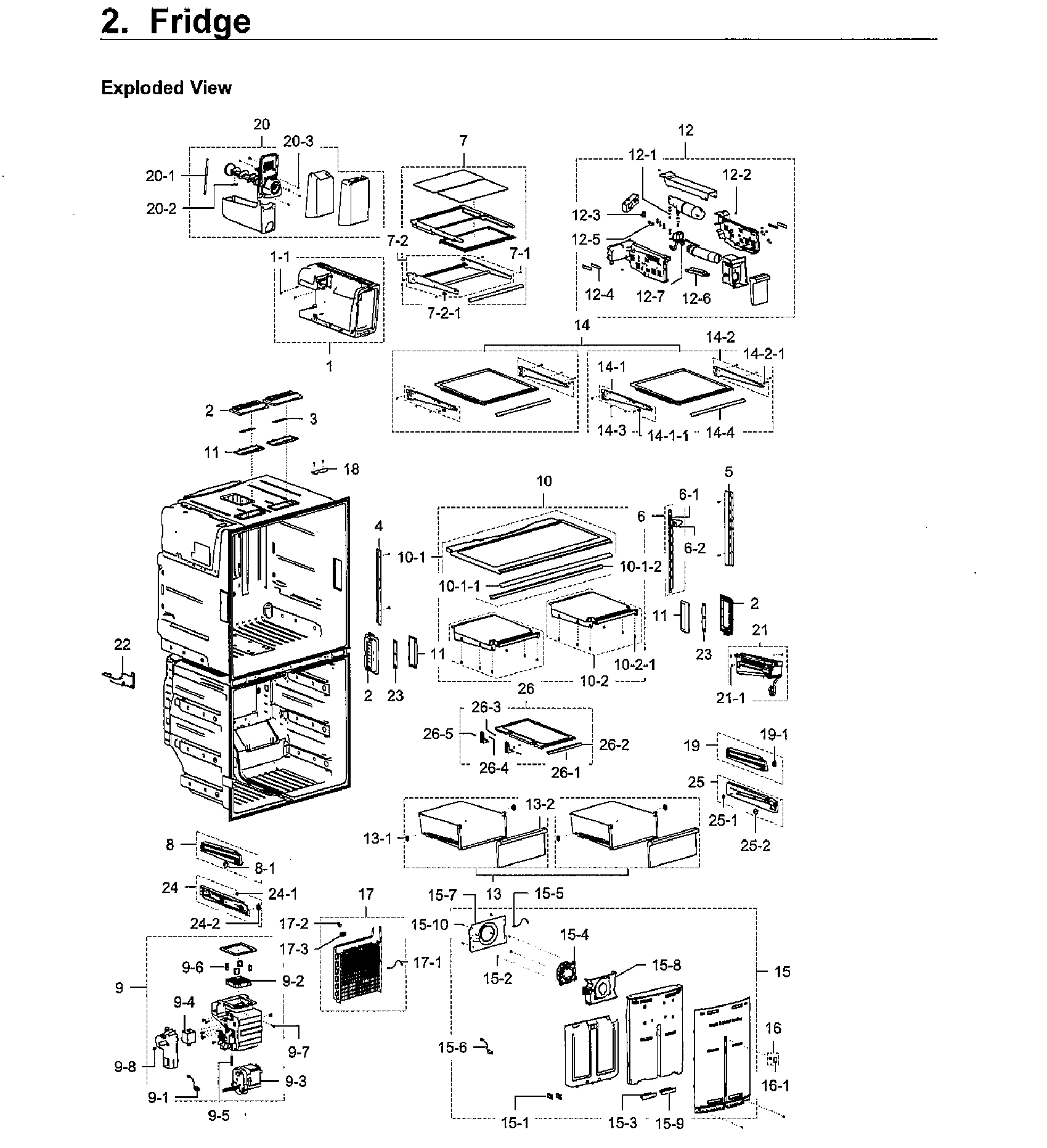 Fridge / icemaker