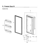 Freezer door rt