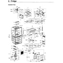 Samsung RF28K9070SR/AA-02 fridge / icemaker diagram