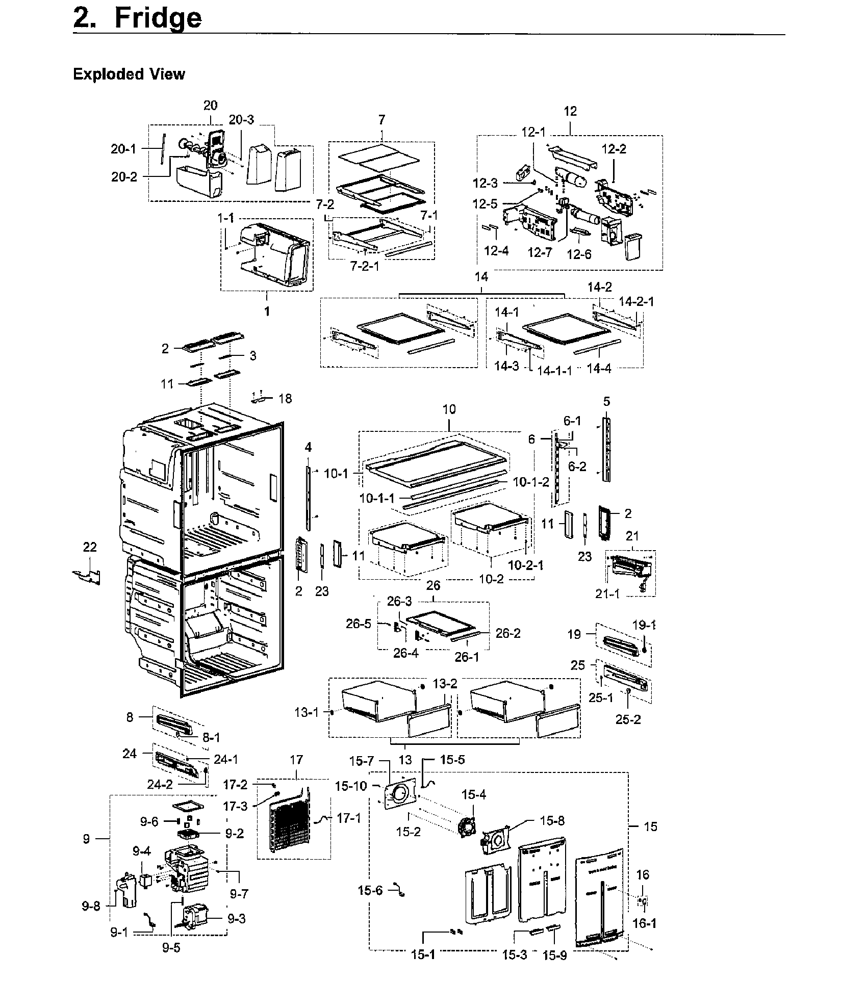 Fridge / icemaker