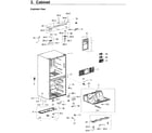 Samsung RF28K9070SR/AA-02 cabinet diagram