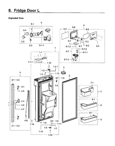 Fridge door lt
