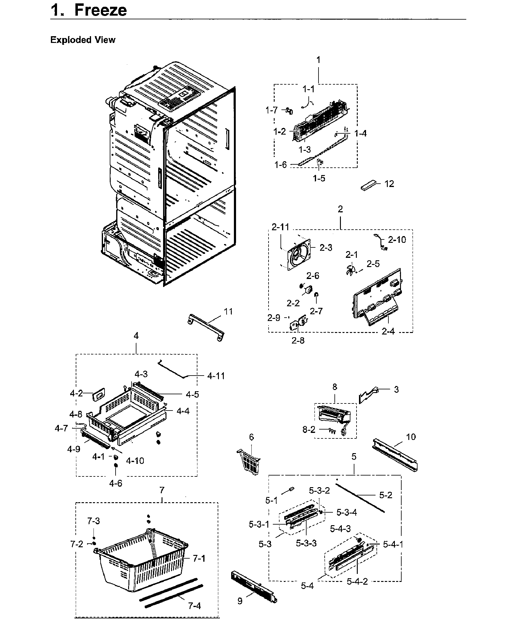 Freezer / icemaker