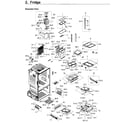 Samsung RF23HCEDBWW/AA-08 fridge diagram