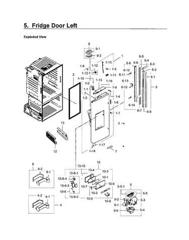 Fridge door lt