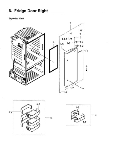 Fridge door rt