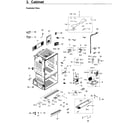 Samsung RF23HCEDBWW/AA-10 cabinet diagram