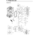 Samsung RF23HCEDBWW/AA-10 fridge door lt diagram