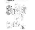 Samsung RF23HCEDBWW/AA-11 fridge door lt diagram