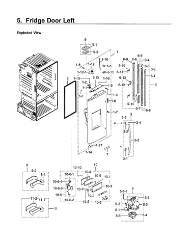 Fridge door lt