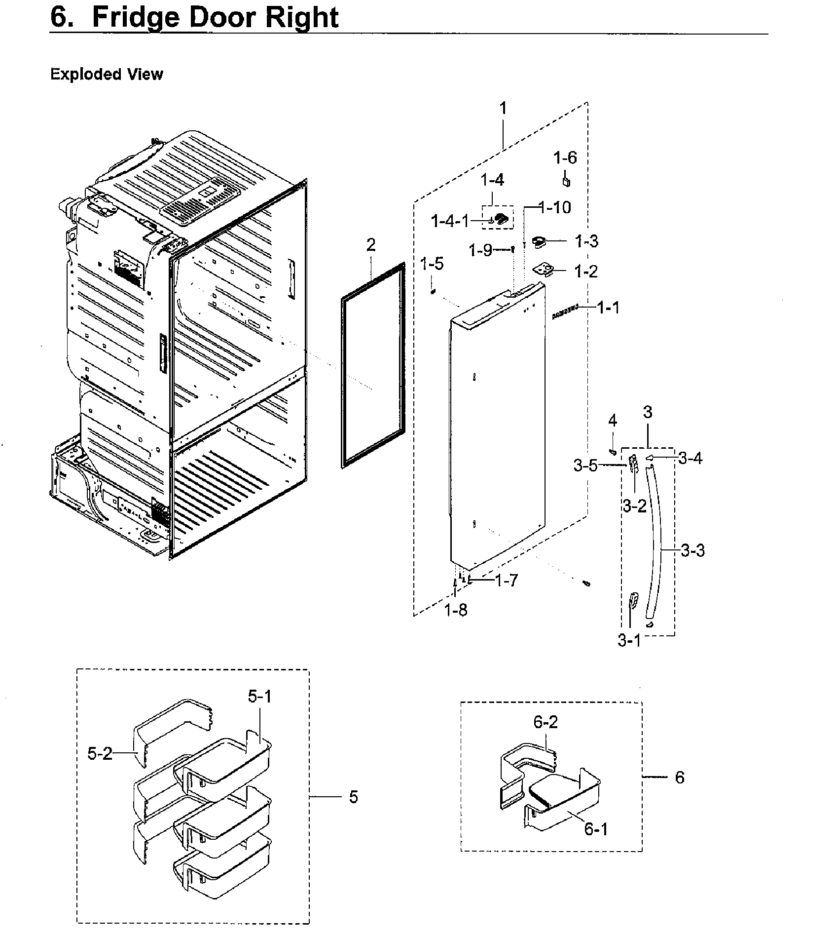 FRIDGE DOOR RT