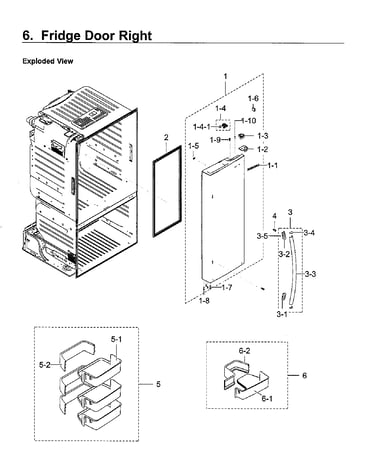 Fridge door rt