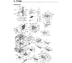 Samsung RF23HCEDBWW/AA-12 fridge diagram